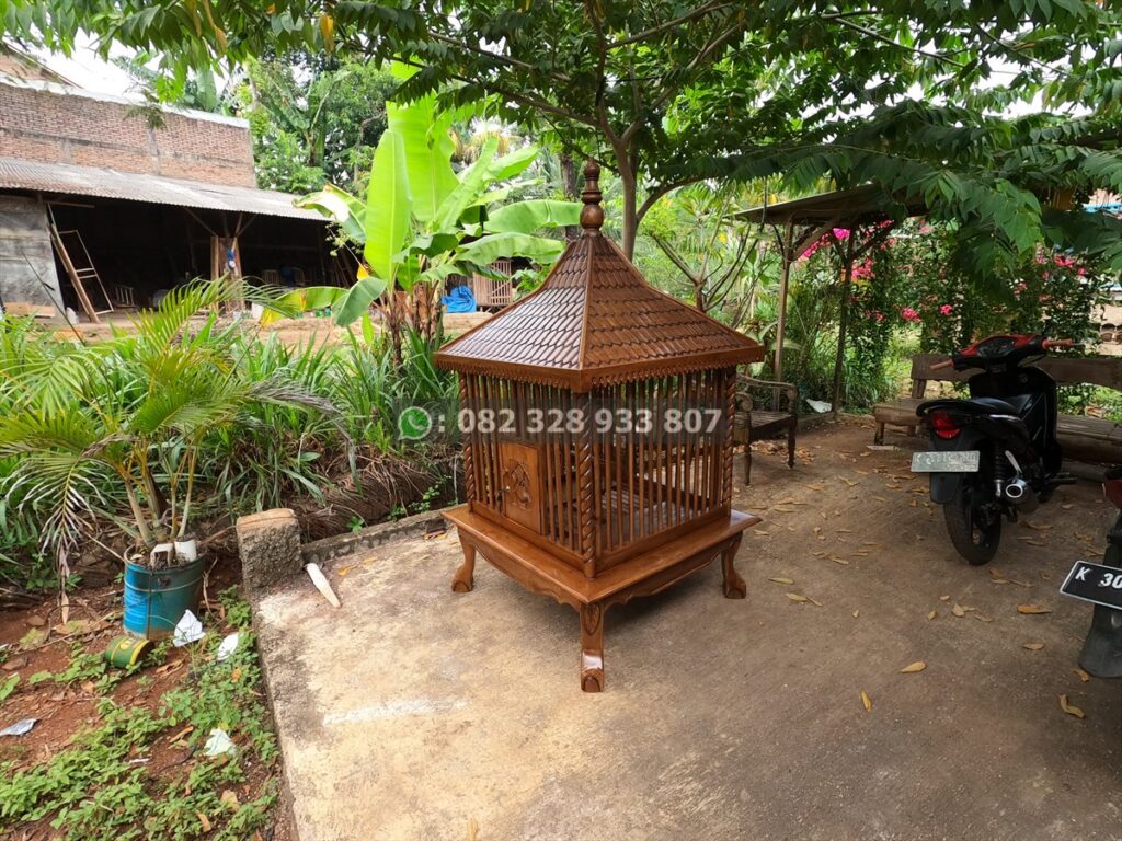 Kandang Ayam Kayu Jati Kotak Udin Furnitures 2548