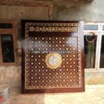 Pintu Masjid Replika Nabawi Kayu Jati Ukiran Jepara