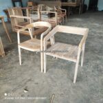 Kursi Cafe Retro Minimalis Terlaris Kayu Jati