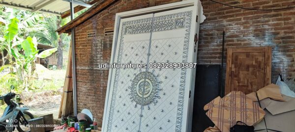 IMG 20230620 111012 - Pintu Masjid Replika Nabawi Duco Putih