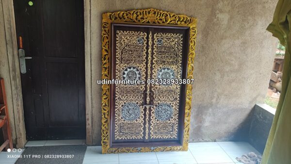 IMG 20230509 134953 - Kaligrafi Hiasan Dinding Replika Pintu Terlaris Kayu Jati