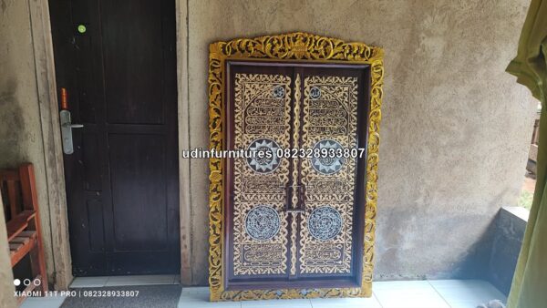 IMG 20230509 134958 - Kaligrafi Hiasan Dinding Replika Pintu Terlaris Kayu Jati
