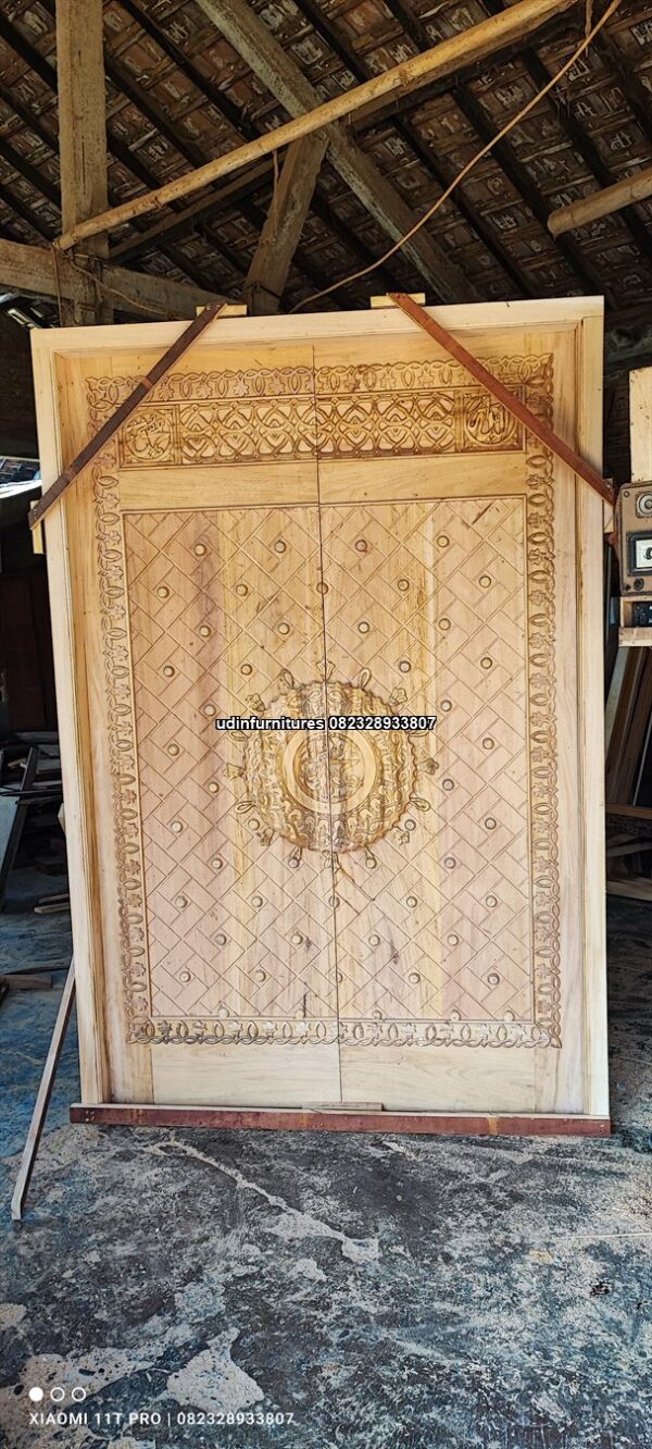 IMG 20230522 135851 - Pintu Masjid Replika Nabawi Pintu Kupu Tarung Kusen Pintu Rumah Mewah