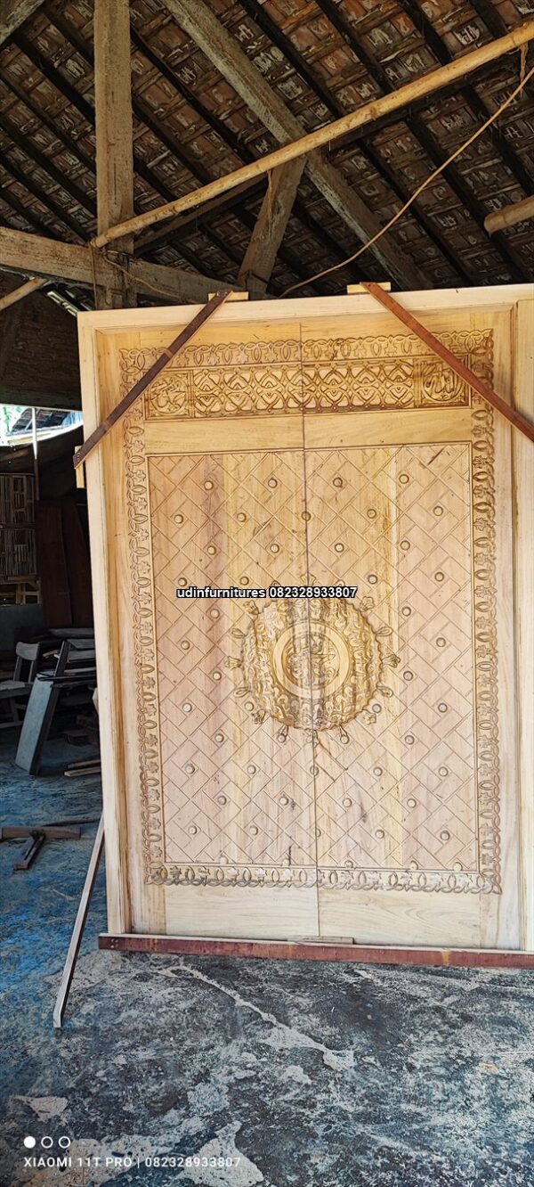 IMG 20230522 135852 - Pintu Masjid Replika Nabawi Pintu Kupu Tarung Kusen Pintu Rumah Mewah