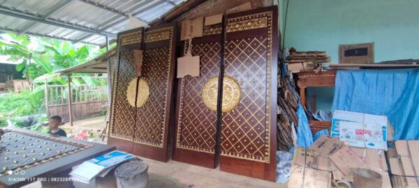 36d4514c f989 48b3 b8b9 3b398942f74f - Pintu Masjid Ukiran Mewah pintu Replika Masjid Nabawi Full Kayu Jati