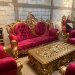 Sofa Tamu Ukiran Royal Mewah Minimalis Terbaru Kayu Jati