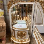 Tempat Tidur Ukuran Mewah Minimalis Royal Luxury Kayu Jati