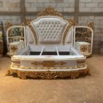 Tempat Tidur Ukuran Mewah Minimalis Royal Luxury Kayu Jati