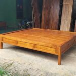 Tempat Tidur Minimalis Custom Blok Full Kayu Jati