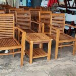 Kursi Teras Garden Meja Teras Minimalis Full Kayu Jati