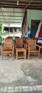 Kursi Teras Garden Meja Teras Minimalis Full Kayu Jati