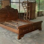 Tempat Tidur Ukiran Peluru Rahwana Custom Full Kayu Jati