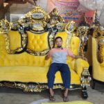 Sofa Tamu Mewah Elegant Ukiran Terbaru Custom Order Full Kayu Jati