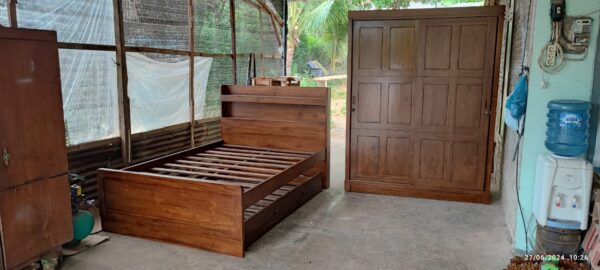 7dc46a98 20f0 47c4 831c d9fda54269b1 - Tempat Tidur Sorong Dipan Anak Plus Lemari Pakaian Sliding Full Kayu Jati