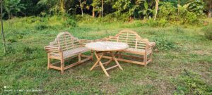 Set Furniture Garden Kursi Marlboro Full Kayu Jati