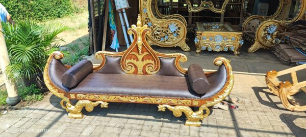 IMG 20240529 124959 scaled - Kursi Sofa Mewah Motif Prau Ukiran Minimalis Full Kayu Jati