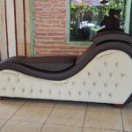 Kursi Sofa Tantra Kamasutra Custom 2 Warna Rangka Full Kayu Jati