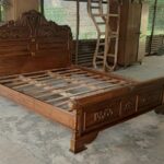 Tempat Tidur Ukiran Peluru Rahwana Custom Full Kayu Jati