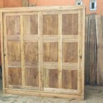 Lemari Pakaian Sliding Kayu Jati Custom Furniture Jepara