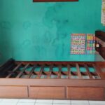 Tempat Tidur Minimalis Laci Dipan Anak 120 x 200 cm Custom Full Kayu Jati