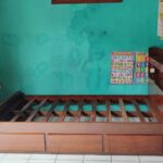 Tempat Tidur Minimalis Laci Dipan Anak 120 x 200 cm Custom Full Kayu Jati