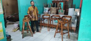 Kursi Bar Minimalis Mewah Full Kayu Jati Terbaru