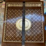 Pintu Replika Masjid Nabawi Ukiran Mewah Terlaris Minimalis Full Kayu Jati
