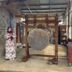 Bedug Masjid Kentongan Full Kayu Jati Ukiran Minimalis