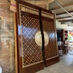 Pintu Replika Masjid Nabawi Ukiran Mewah Terlaris Minimalis Full Kayu Jati