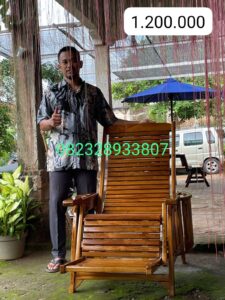 Kursi Malas Kursi Orang Tua Minimalis Kayu Jati