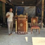 Kursi Teras Taman Outdoor Minimalis Modern Full Kayu Jati