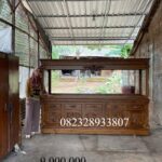 Aquarium Ikan Hias Arwana Super Jumbo Ukiran Minimalis Full Kayu Jati