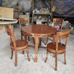 Kursi Teras Taman Outdoor Minimalis Modern Full Kayu Jati