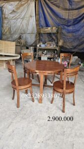 Kursi Meja Makan 4 Kursi Minimalis Modern Terlaris Full Kayu Jati