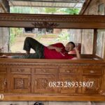 Aquarium Ikan Hias Arwana Super Jumbo Ukiran Minimalis Full Kayu Jati