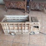 Mainan Mobil Truk Anak Minimalis Kayu Jati