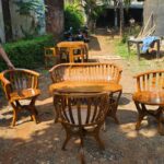 Kursi Tamu Mangkok Minimalis Kayu Jati