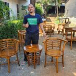 Kursi Teras Minimalis Modern Custom Order Full Kayu Jati