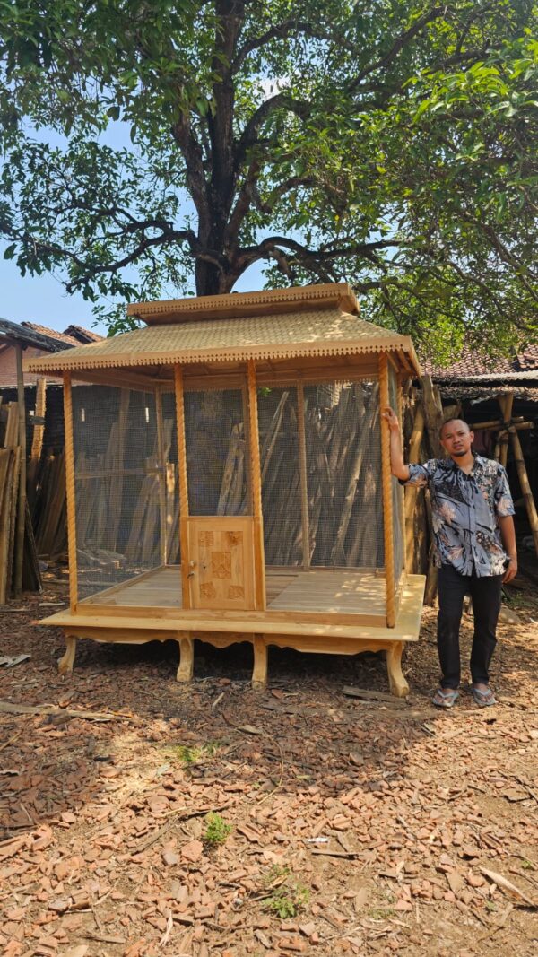 f27aa0bc d64e 4445 b0e9 2996616b62e0 - Sangkar Burung Kandang Burung Super Jumbo Minimalis Kayu Jati