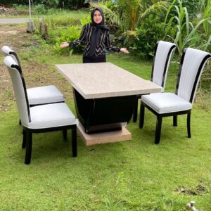 f1edb598 fad2 417a 99fc bde4c2caf405 300x300 - Set Kursi Meja Makan Marmer Stella Minimalis Modern Mewah Full Kayu Jati