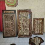 Kaligrafi Ukiran Al Fatihah Custom Minimalis Modern Full Kayu Jati