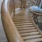 Banana Round Back Bench